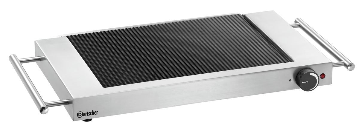 Bartscher - Bartscher Grillplatte GP1200, gerillt - GastroDeals