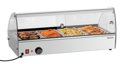Bartscher - Bartscher Heiße Aufsatzvitrine R4 4 x 1/3 GN - GastroDeals