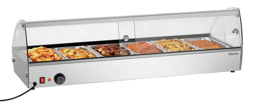 Bartscher - Bartscher Heiße Aufsatzvitrine R6 6 x 1/3 GN - GastroDeals