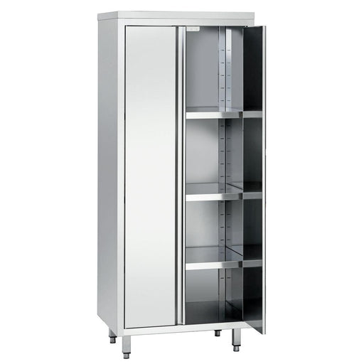 Bartscher - Bartscher Hochschrank 600, B800, 2FT, CNS - GastroDeals