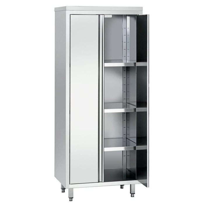 Bartscher - Bartscher Hochschrank 600, B800, 2FT, CNS - GastroDeals