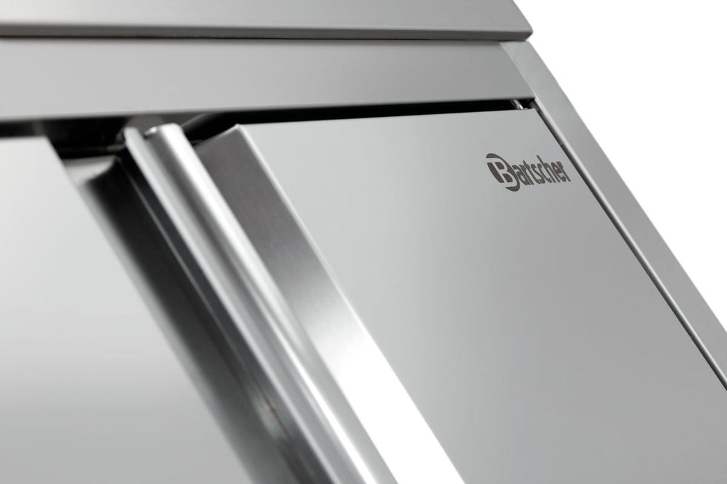 Bartscher - Bartscher Hochschrank 600, B800, 2FT, CNS - GastroDeals