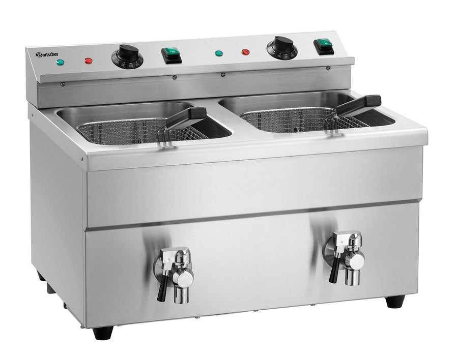Bartscher - Bartscher Induktions-Fritteuse 2x8L Plus - GastroDeals