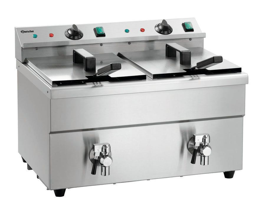 Bartscher - Bartscher Induktions-Fritteuse 2x8L Plus - GastroDeals