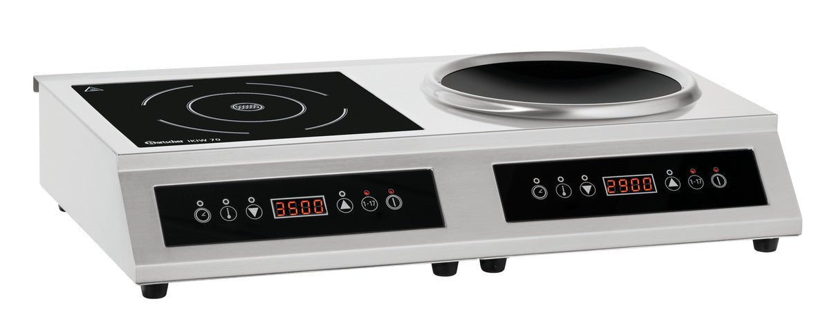 Bartscher - Bartscher Induktionskocher-Wok-Kombi IKIW 70 - GastroDeals