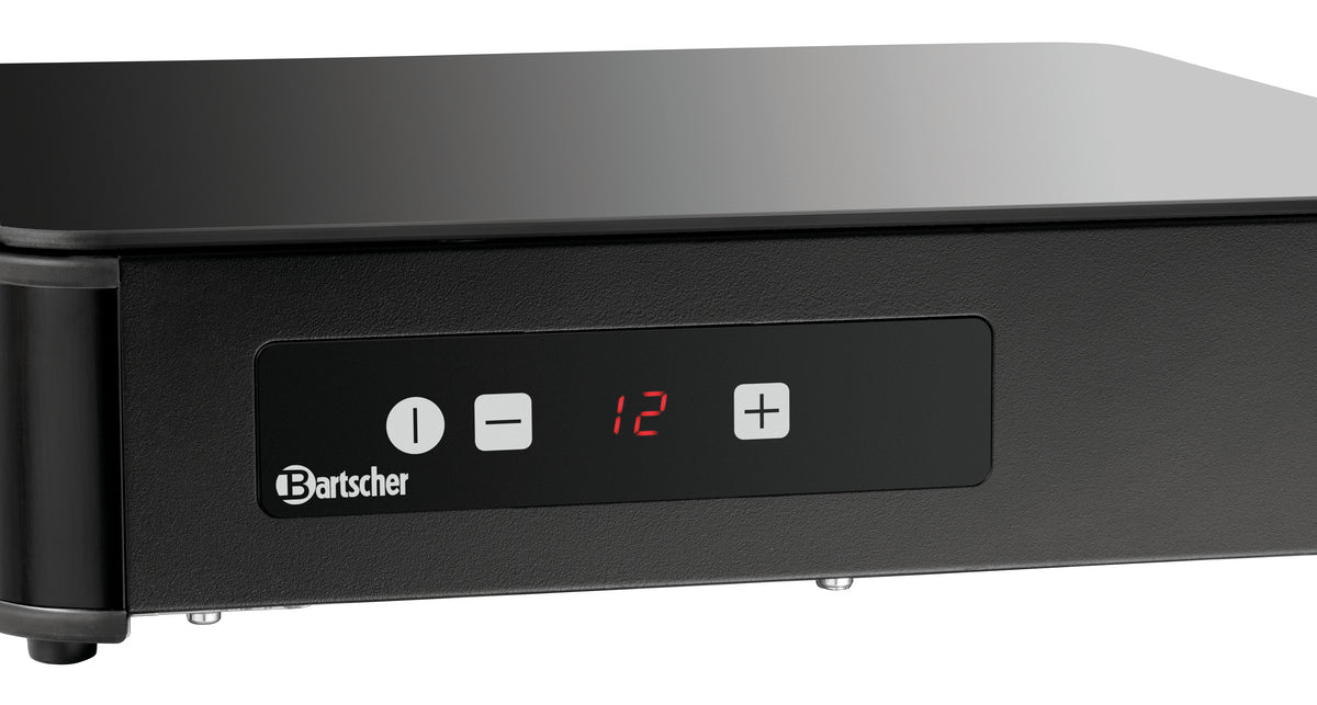 Bartscher - Bartscher Induktionswarmhalteplatte IW3-SW - GastroDeals