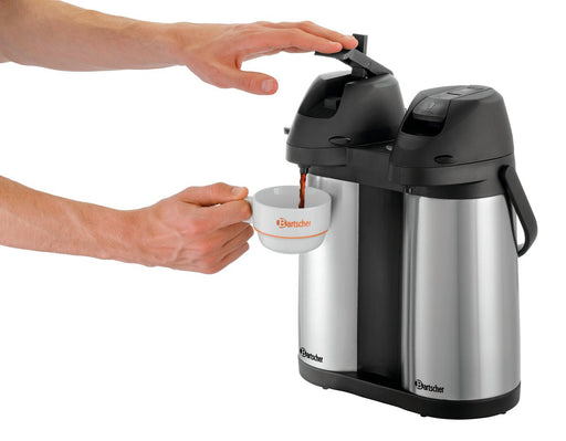 Bartscher - Bartscher Isolierpumpkanne Duo 1,9L-ST - GastroDeals