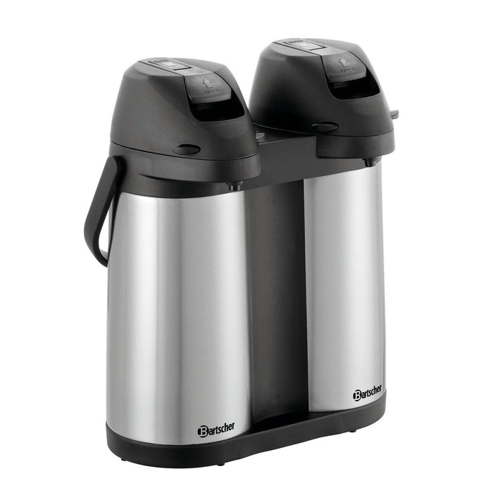 Bartscher - Bartscher Isolierpumpkanne Duo 1,9L-ST - GastroDeals