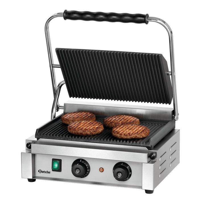 Bartscher - Bartscher Kontaktgrill "Panini-T" 1R - GastroDeals