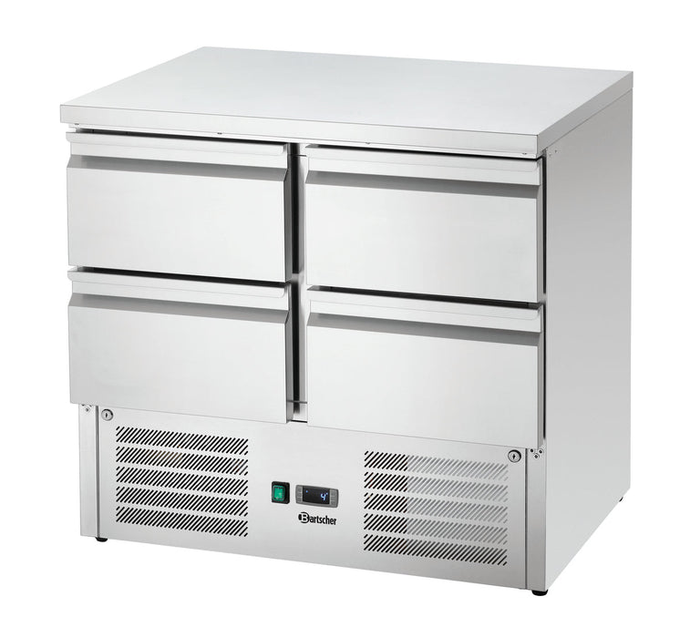 Bartscher - Bartscher Mini-Kühltisch 900S4 - GastroDeals