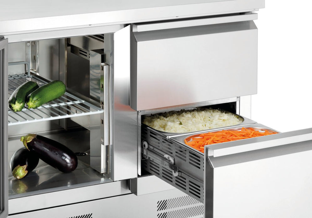 Bartscher - Bartscher Mini-Kühltisch 900T1S2 - GastroDeals