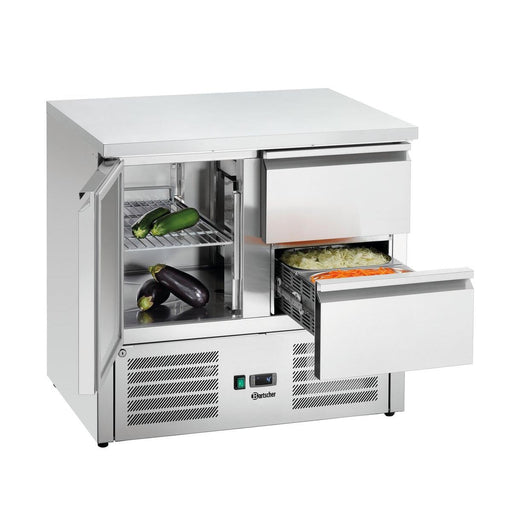 Bartscher - Bartscher Mini-Kühltisch 900T1S2 - GastroDeals