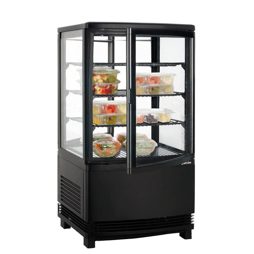 Bartscher - Bartscher Mini-Kühlvitrine 58L-SW - GastroDeals