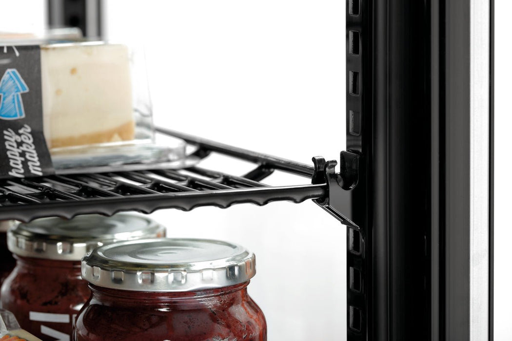 Bartscher - Bartscher Mini-Kühlvitrine 58L-SW - GastroDeals