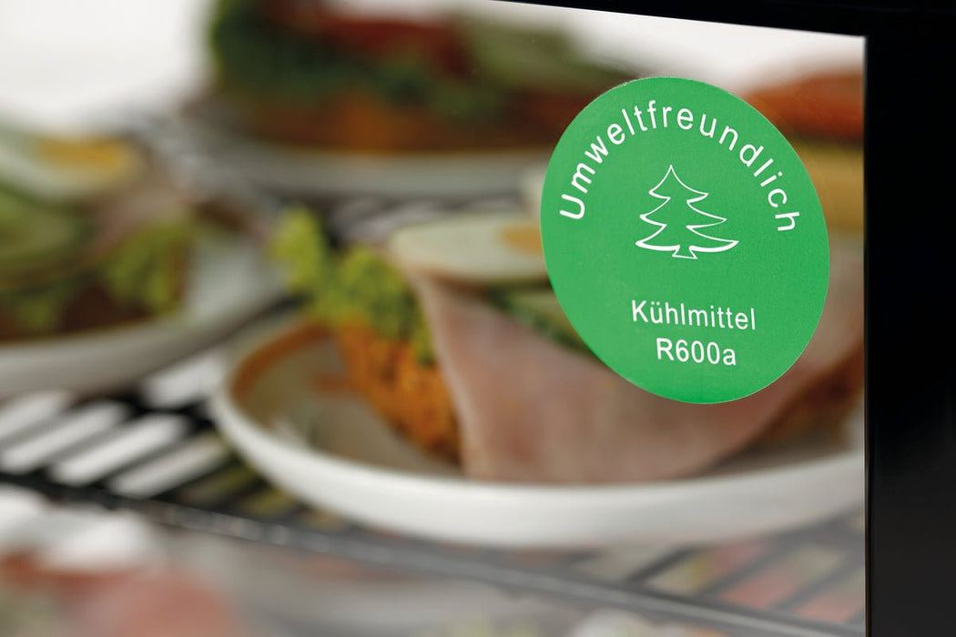 Bartscher - Bartscher Mini-Kühlvitrine 78L, schwarz - GastroDeals