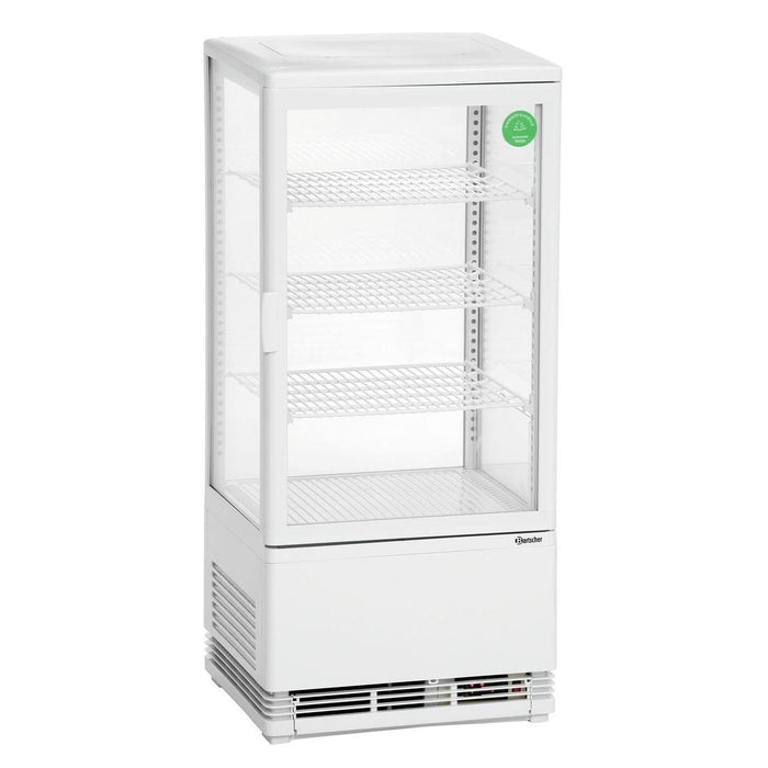 Bartscher - Bartscher Mini-Kühlvitrine 78L, weiß - GastroDeals