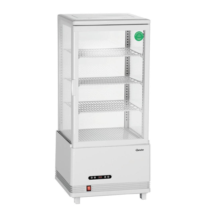 Bartscher - Bartscher Mini-Kühlvitrine 78L-WE/L - GastroDeals
