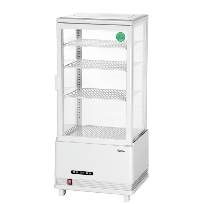 Bartscher - Bartscher Mini-Kühlvitrine 78L-WE/L - GastroDeals