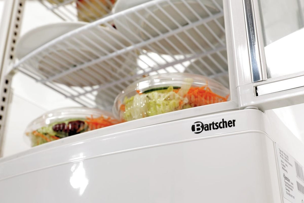 Bartscher - Bartscher Mini-Kühlvitrine 86L - GastroDeals