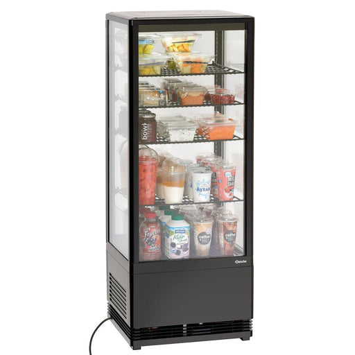 Bartscher - Bartscher Mini-Kühlvitrine 98L-SW - GastroDeals