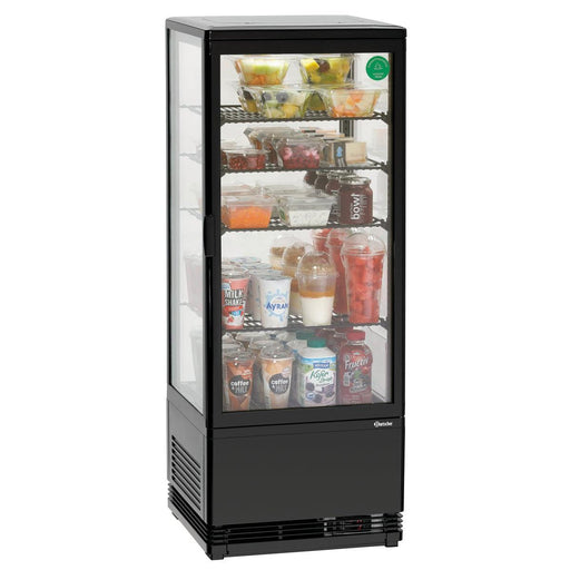 Bartscher - Bartscher Mini-Kühlvitrine 98L-SW - GastroDeals