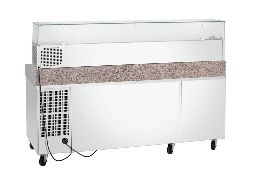 Bartscher - Bartscher Pizzakühltisch G-S7T2 - GastroDeals