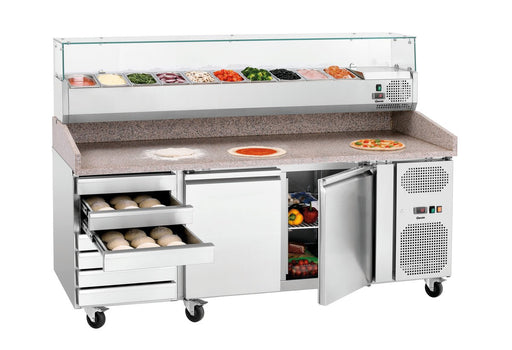 Bartscher - Bartscher Pizzakühltisch G-S7T2 - GastroDeals