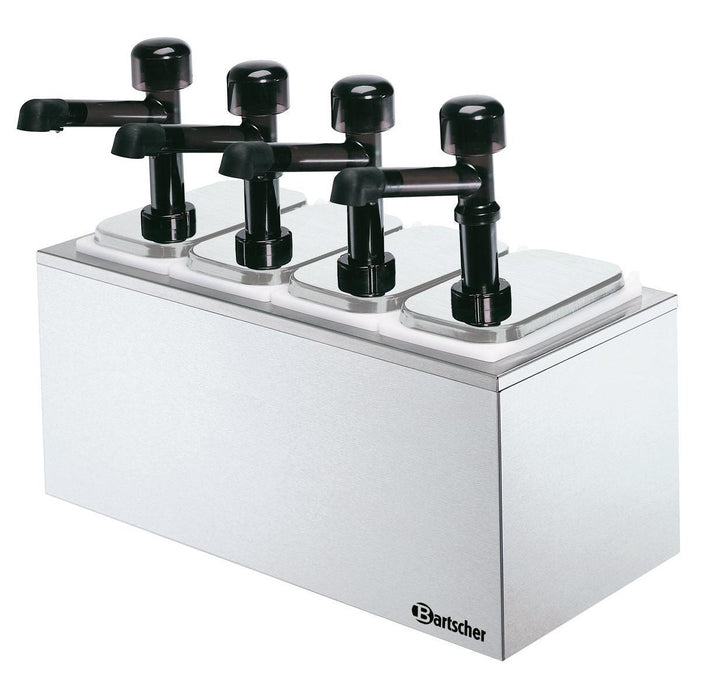 Bartscher - Bartscher Pumpstation,4 Pumpen 4x3,3L - GastroDeals