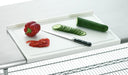 Bartscher - Bartscher Schneidbrett PE, Stopperkante, ws. - GastroDeals