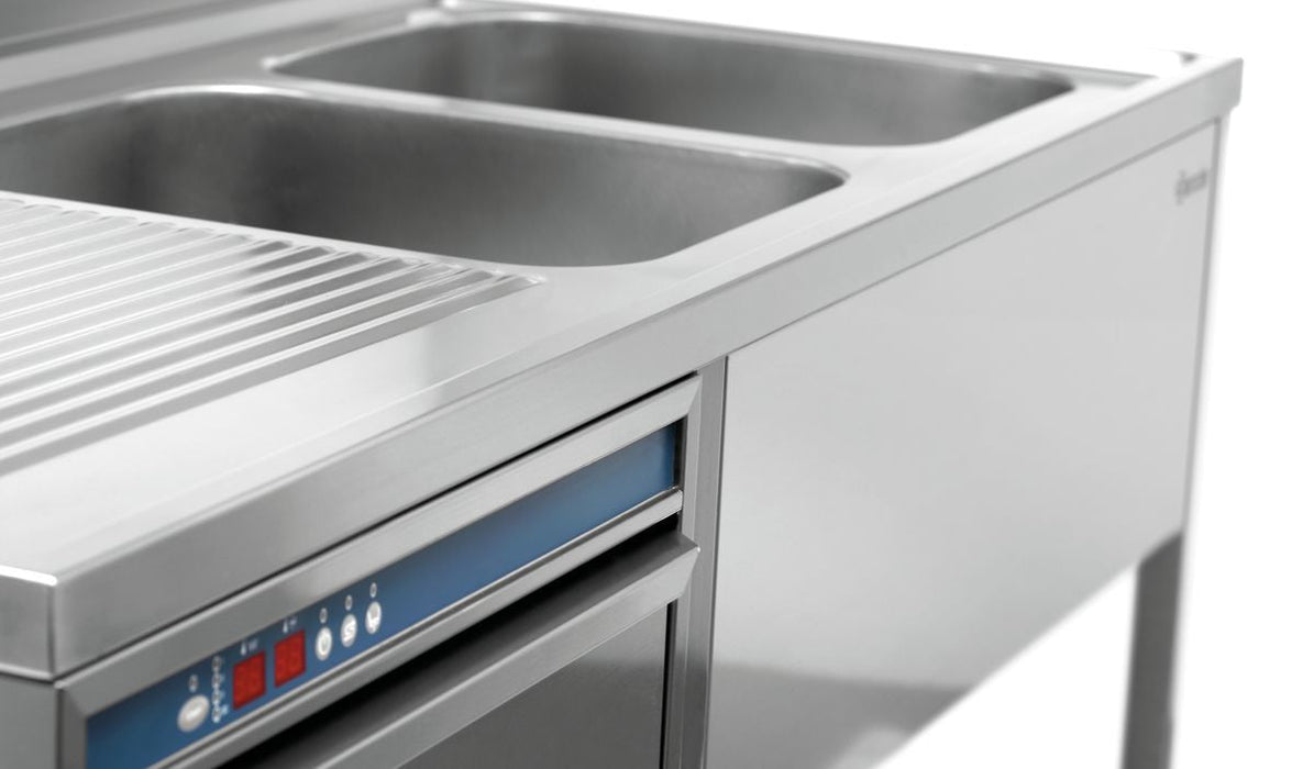 Bartscher - Bartscher Spülcenter 700, B1600 2 Becken RE - GastroDeals