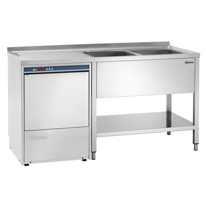 Bartscher - Bartscher Spülcenter 700, B1600 2 Becken RE - GastroDeals
