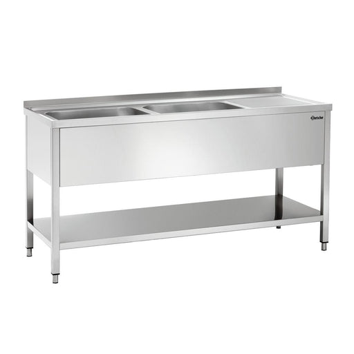 Bartscher - Bartscher Spüle 700, B 1600, 2 Becken LI - GastroDeals