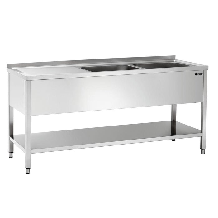 Bartscher - Bartscher Spüle 700, B 1800, 2 Becken RE - GastroDeals