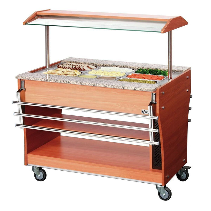 Bartscher - Bartscher Tablettrutsche, 1 Stück, 3x 1/1 GN - GastroDeals