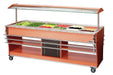 Bartscher - Bartscher Tablettrutsche, 1 Stück, 6x 1/1 GN - GastroDeals