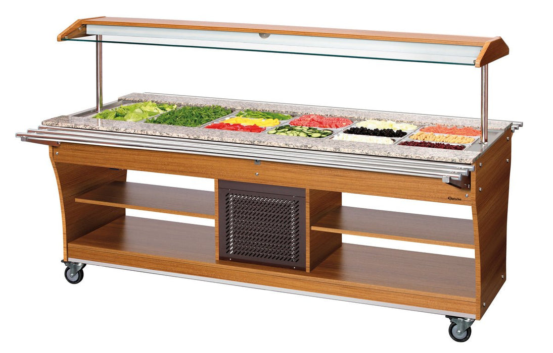 Bartscher - Bartscher Tablettrutsche, 1 Stück, 6x 1/1 GN - GastroDeals