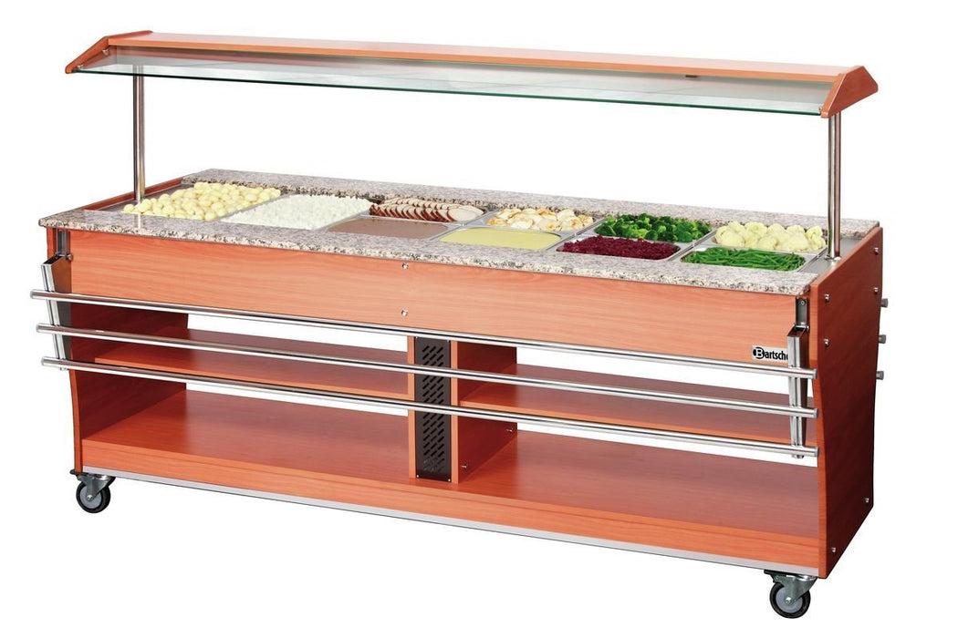 Bartscher - Bartscher Tablettrutsche, 1 Stück, 6x 1/1 GN - GastroDeals