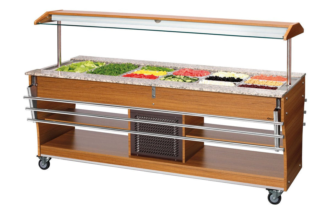 Bartscher - Bartscher Tablettrutsche, 1 Stück, 6x 1/1 GN - GastroDeals