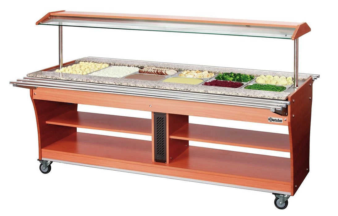 Bartscher - Bartscher Tablettrutsche, 1 Stück, 6x 1/1 GN - GastroDeals
