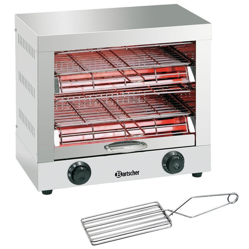 Bartscher - Bartscher Toast- /Überbackgerät, doppelt - GastroDeals