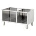 Bartscher - Bartscher Unterbau offen, 650, B1000, CNS - GastroDeals