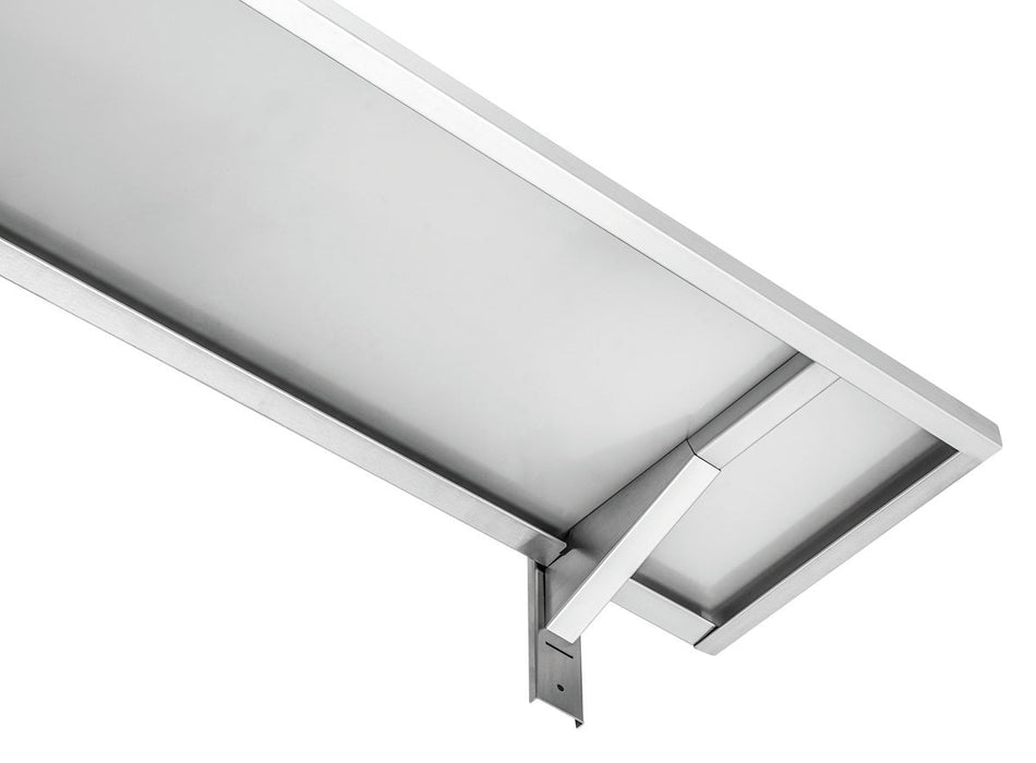 Bartscher - Bartscher Wandregal Set, 1200x355 komplett - GastroDeals