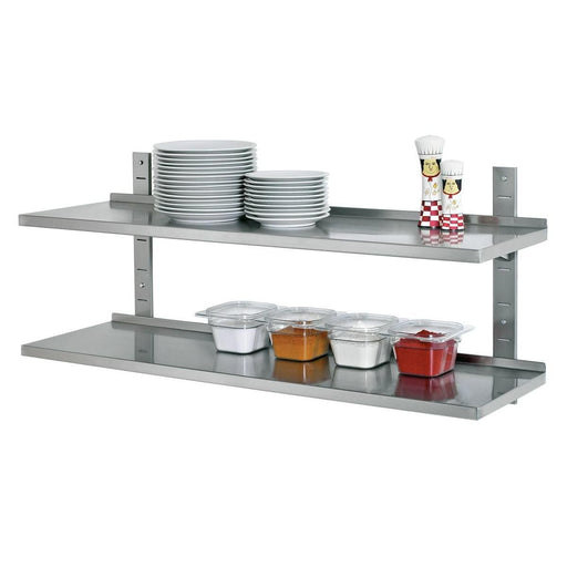 Bartscher - Bartscher Wandregal Set, 1200x355 komplett - GastroDeals