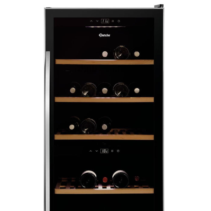 Bartscher - Bartscher Weinkühlschrank 2Z 126FL - GastroDeals