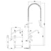 Bartscher - Bartscher Zweigriffmischer 40L-1802B - GastroDeals