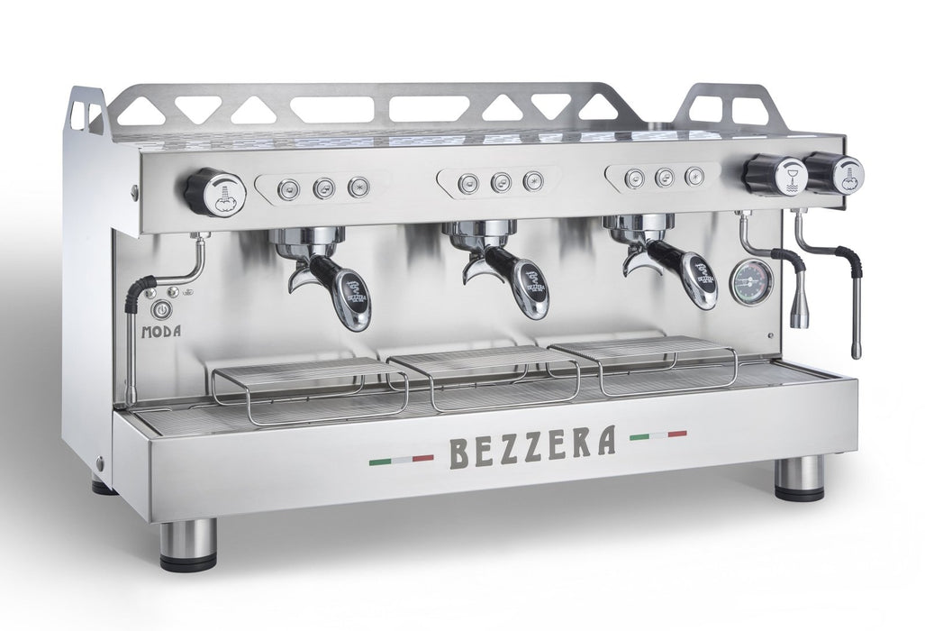 Bezzera - Bezzera Moda DE 3-Gruppig Edelstahl - GastroDeals