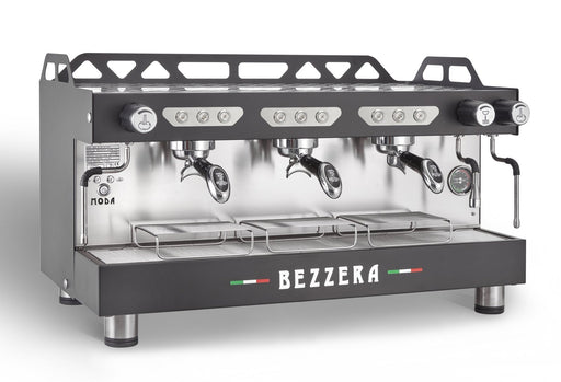 Bezzera - Bezzera Moda DE 3-Gruppig matt schwarz - GastroDeals
