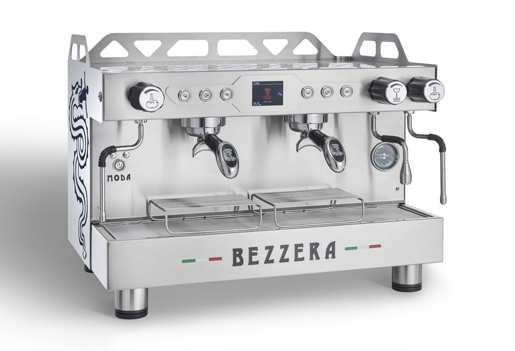 Bezzera - Bezzera Moda Pid Display 2-Gruppig Edelstahl - GastroDeals