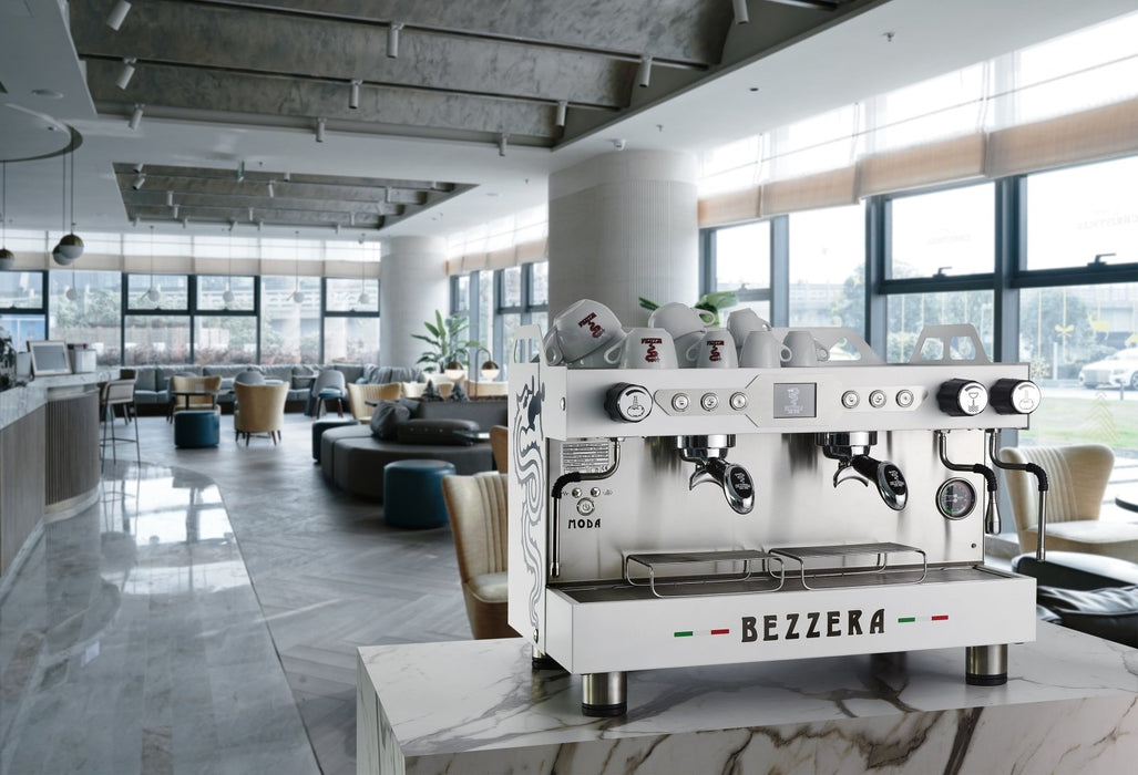 Bezzera - Bezzera Moda Pid Display 2-Gruppig Edelstahl - GastroDeals