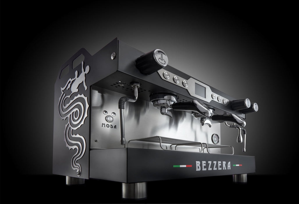 Bezzera - Bezzera Moda Pid Display 2-Gruppig matt schwarz - GastroDeals
